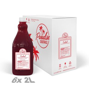 Strawberry Lime Caprioska